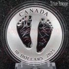 2025 Welcome to the World Baby Born in $10 Pure Silver Coin in Gift Box Canada