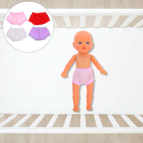 4pcs Doll Panties Small Underwear Underpants Pretend Play Accessories Random - Picture 2 of 12