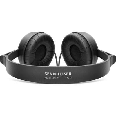 Sennheiser Professional HD 25 LIGHT On-Ear DJ Headphones, Black