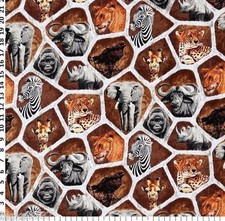 LINED WINDOW VALANCE CURTAIN 42X12 JUNGLE SAFARI ANIMAL ELEPHANT GORILLA ZEBRA