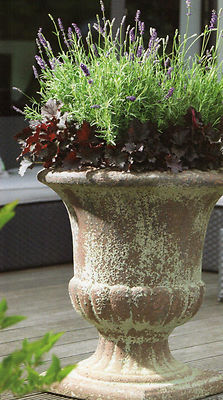 Amphore Pokal Deko Garten Planztopf Blumentopf Antik Handarbeit 60 cm