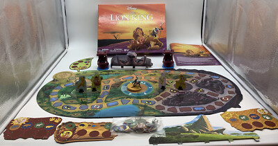 Disney The Lion King The Game Spin Master Jahre 80  Vintage Spiel aus Tabelle