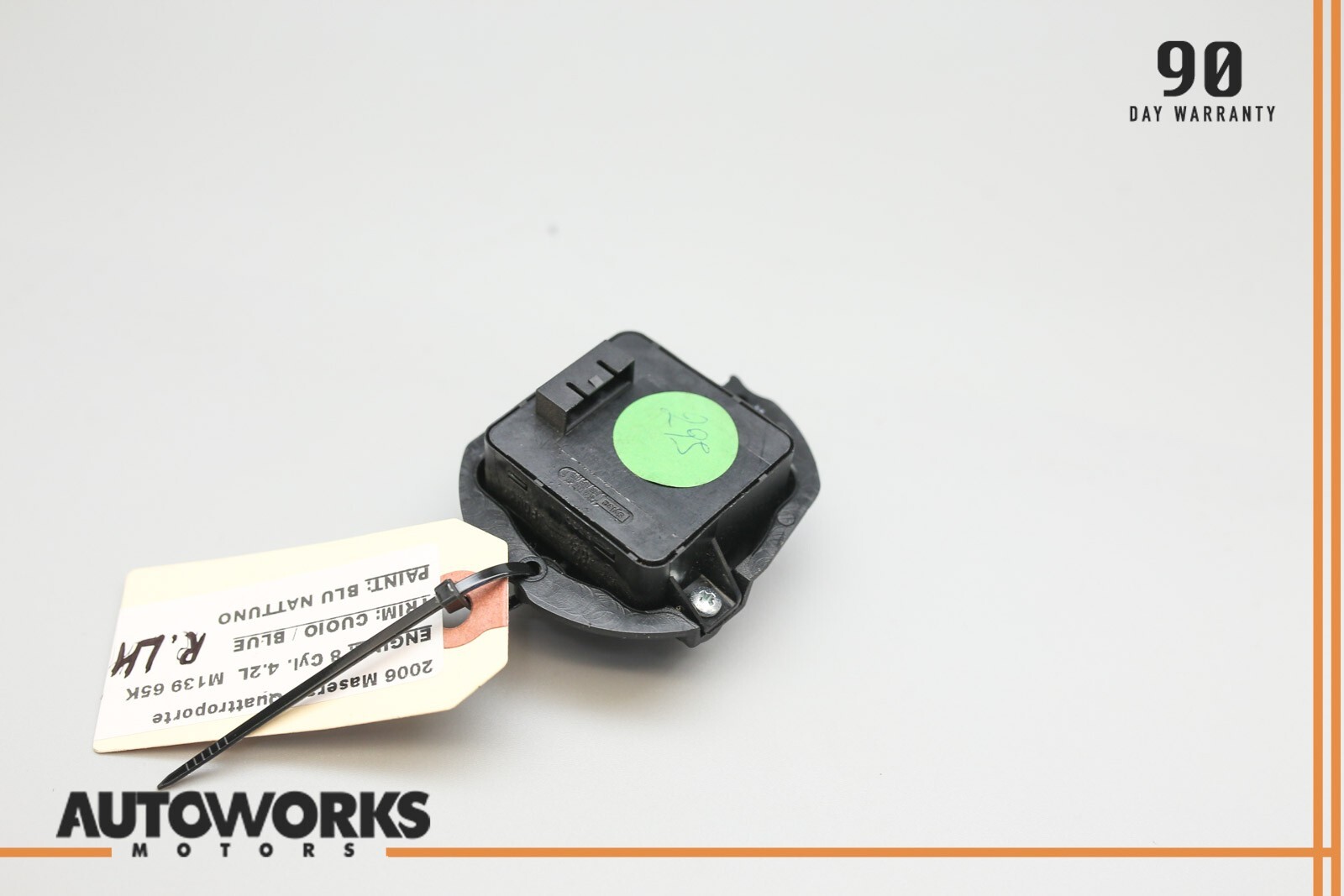 03-13 Maserati Quattroporte M139 Rear Left Driver Seat Adjustment Switch OEM