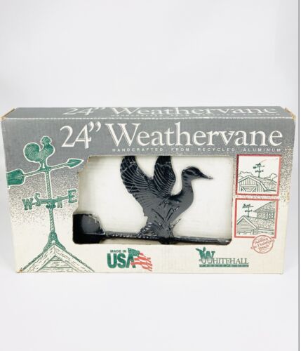 Whitehall 24” Weathervane Opened Wing Duck Made In The USA Duck Weathervane
