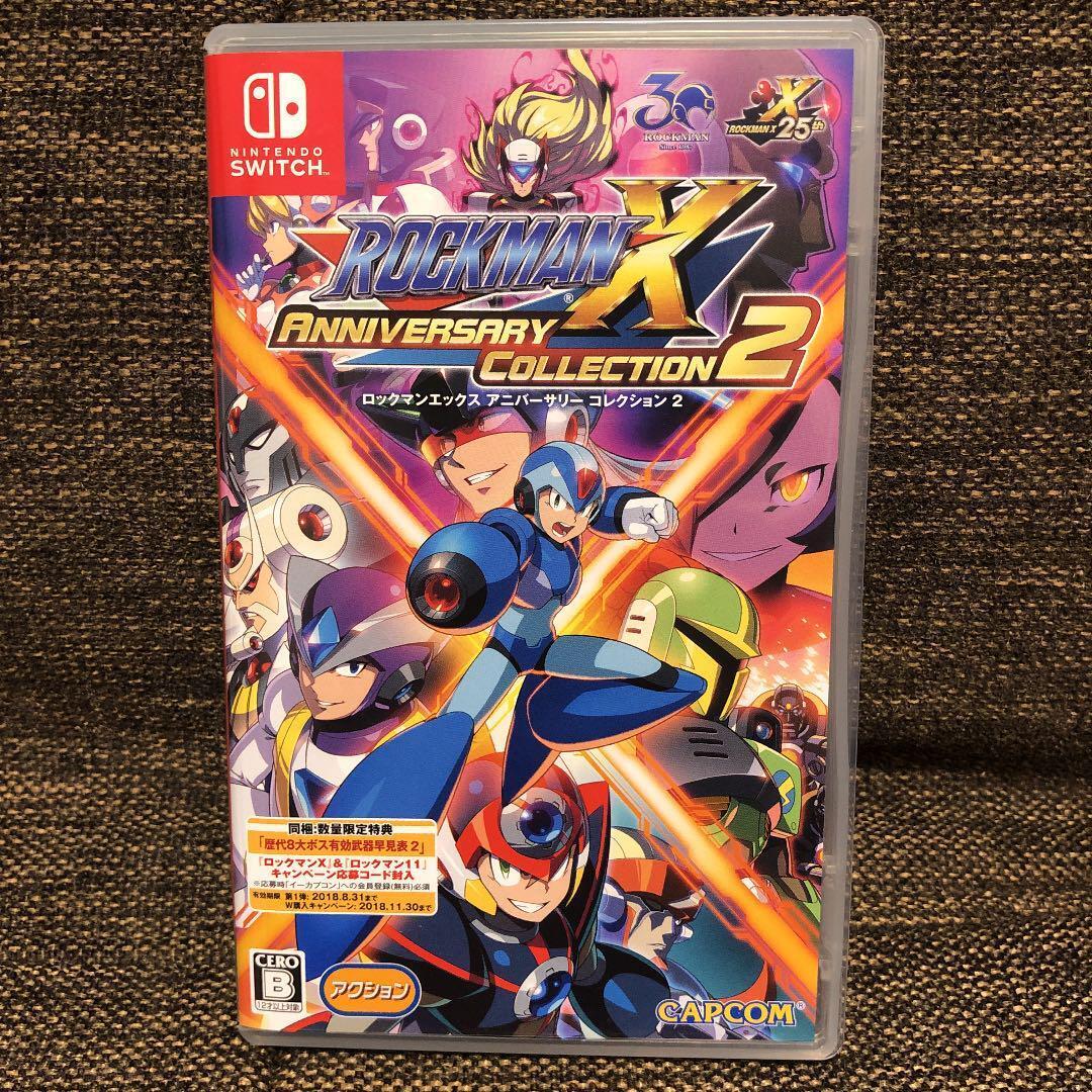 Nintendo Switch Rockman X Anniversary Collection 2 Megaman Video Game Japan