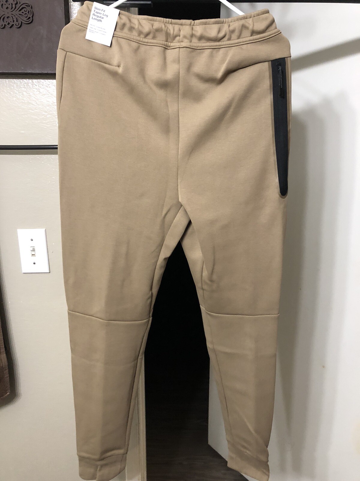 Nike Sportswear Tech Fleece Jogger Sandalwood/Light Bone Mens S CU4495-208  | eBay