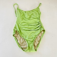 Cole of California Green One Piece Swimsuit Size 8