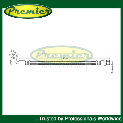 Premier Front Brake Hose Fits Toyota Hiace 1989-2012 2.4 D TD 2.5 2.7