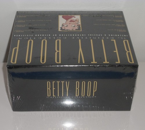 BETTY BOOP THE DEFINITIVE COLLECTION 1996 US 8 VHS VIDEO BOX SET - Sealed - RARE - Picture 4 of 4