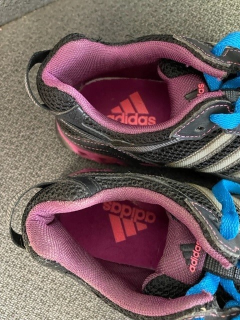Women's Adidas Thrasher Trail Running Shoes Size 7.5 Gray Purple | eBay
