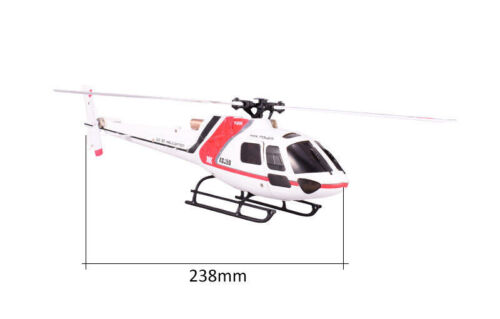 Wltoys XK AS350 K123 6CH 3D 6G System Brushless Motor RC Helicopter/ Transmitter - Picture 3 of 9