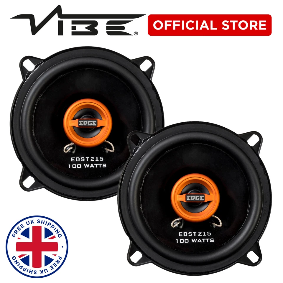 EDGE 5.25 INCH COAXIAL - 4 SPEAKER CAR PACK  200 WATTS CAR DOOR EDST215-E6 - Image 3 of 4