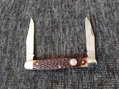 Queen 9125 Muskrat 4'' Closed Folding Pocket Knife Made In USA Near Mint D
