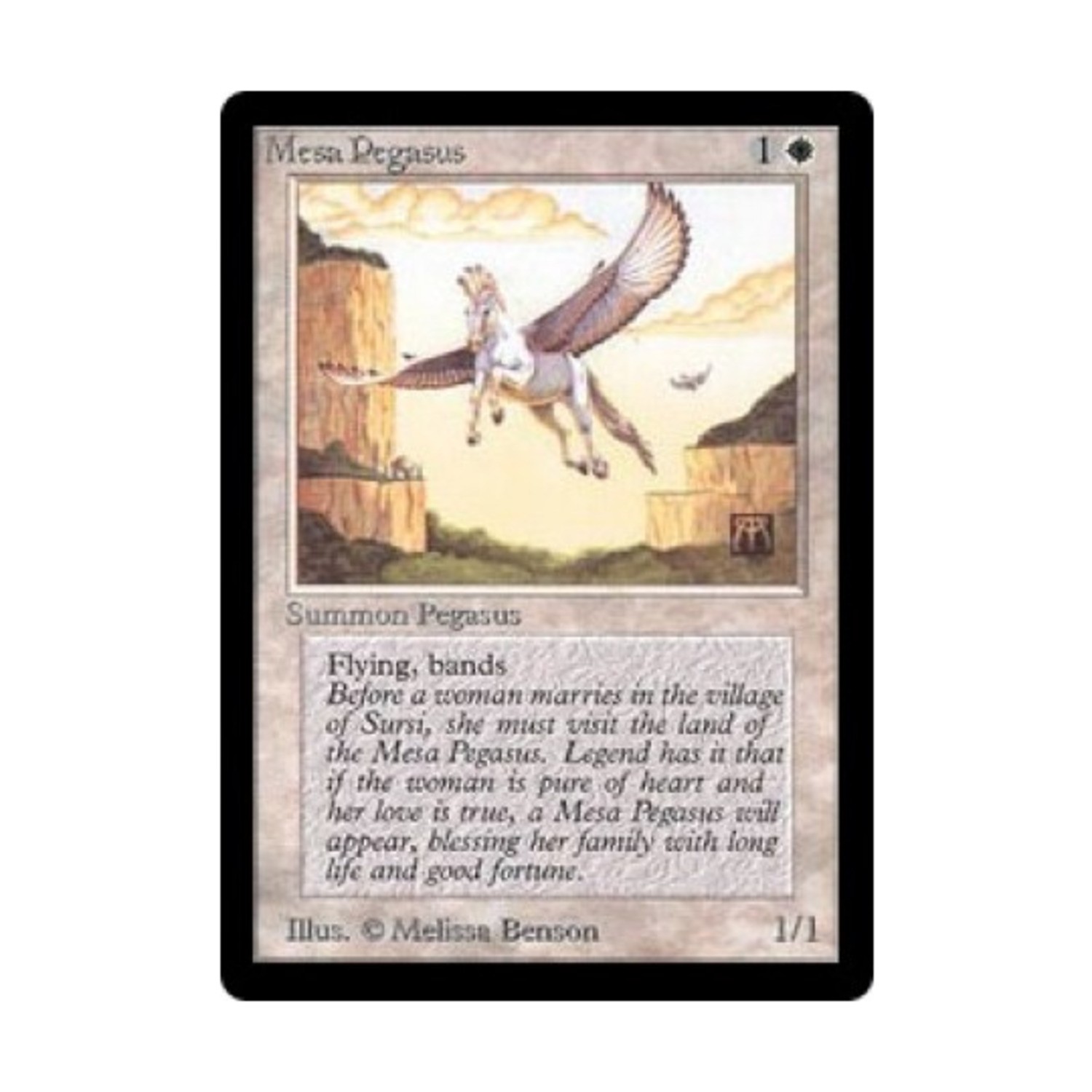 WotC MtG Beta Mesa Pegasus (C) Fair