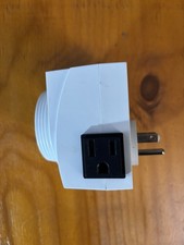 Hydrofarm Digital Autopilot Dual Outlet 7 Day Programmable Timer White TM01715D 