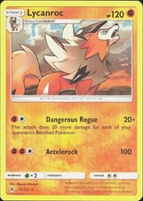Pokemon Lycanroc 76/131 Forbidden Light MP [O2PGXM]