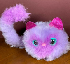 2018 SKYROCKET POMSIES BOOTS PURPLE CAT EYES CHANGE COLOR  HAS SOUNDS PLUSH