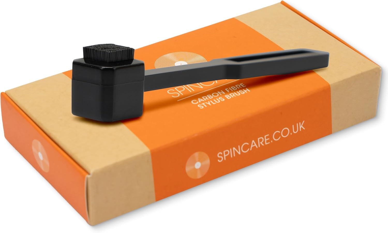 Carbon Fibre Stylus Cleaner Brush by Spincare | Stylus Cleaning Brush for Turnt