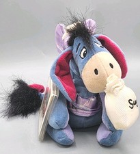 NWT 7" Disney Sugar Plum Fairy EEYORE Ballerina Mini Bean Bag Plush Disney Store