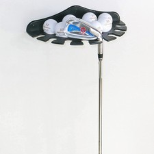 Golf Club Organizers Display Putter Rack Black