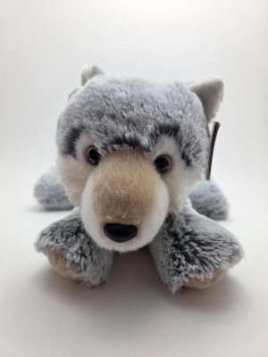 Aurora Gray Wolf Plush Soft Stuffed Animal Plush New with Tags (10 inch)