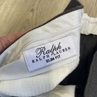 Ralph Ralph Lauren RRL Dress Pants Mens 36x32 Slim Fit Designer Wedding Charcoal — photo 3