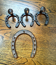 Rustic Farmhouse Horseshoe Decorative Wall Ho...
