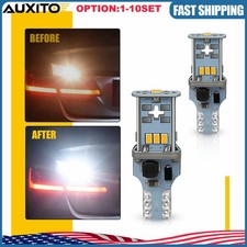 Auxito Canbus Led Backup Reverse Light Bulb 921 912 T15 W16w 6000k White 2-20x