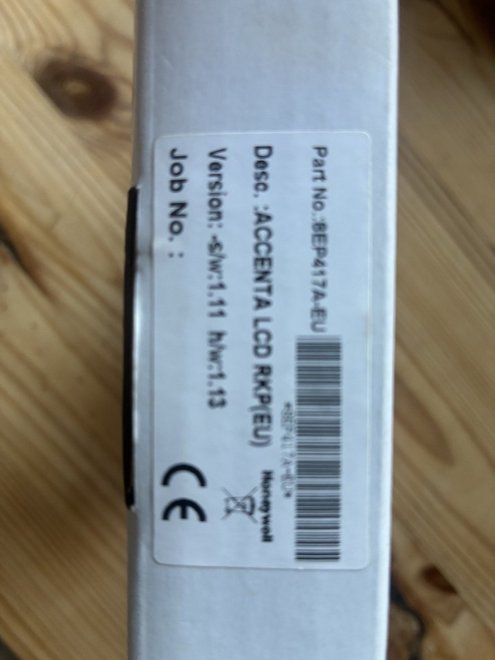 Honeywell Accenta G4 LCD Alarm Keypad 8EP417A Brand New | eBay UK