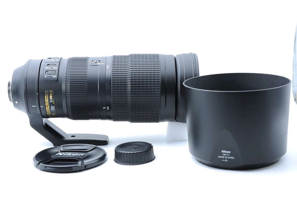Excellent+5 Nikon AF-S NIKKOR 200-500mm F/5.6 E ED VR Zoom Lens w/ Hood - Image 2 of 4