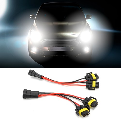 _Car H11/H8 2‑Way Splitter Wiring Harness Male-Female For Fog Lamp Headlight - Zdjęcie 20 z 23