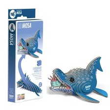 Image of EUGY 3D Mosa Mosasaur Dinosaur No.62 Model Craft Kit