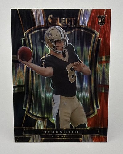 2025 Panini Select TYLER SHOUGH Premier Level Black & Red Shock Prizm RC