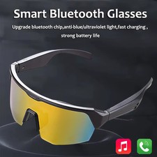Cycling Running Smart Glasses Audio Call Remote Headset Sunglasses Music Earbuds