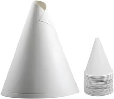 100PCS Disposable Car Engine Oil Funnels, Paper Vehicle Fuel Dispenser for Motor