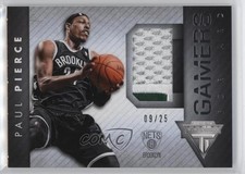 2013-14 Panini Titanium Gamers Materials Prime 9/25 Paul Pierce #6 HOF 06mc