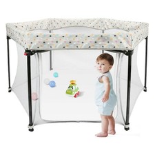 Portable Folding Playard for Babies, Toddler Indoor  Outdoor Play