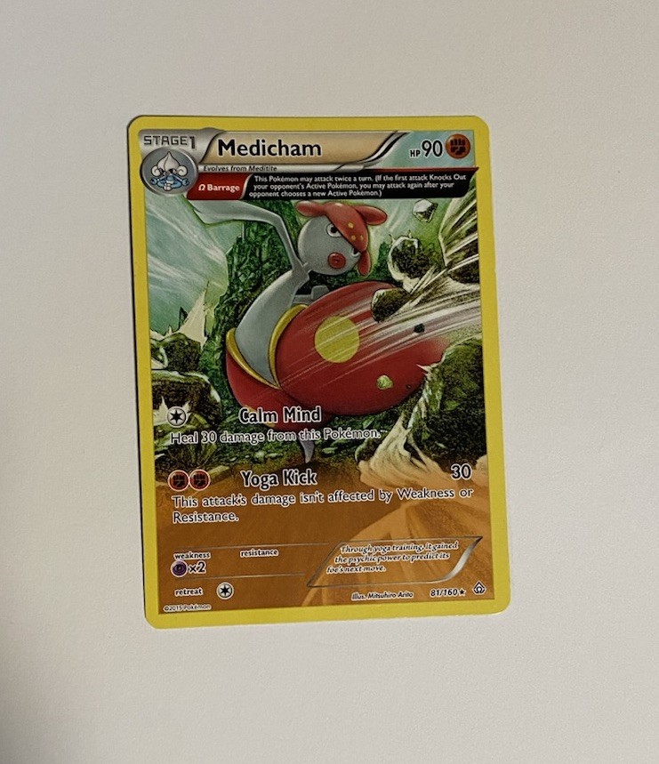 Medicham (Omega) 81/160 XY - Primal Clash Regular