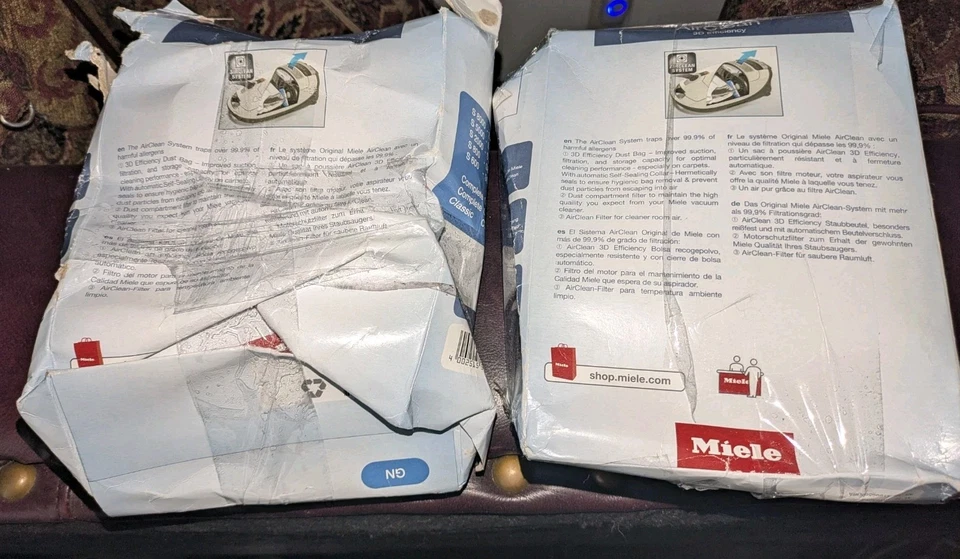 2 Boxes Original Miele GN AirClean 3D Vacuum Dust Bag - Image 2 of 3