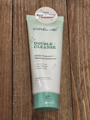 New The Crème Shop Korean Skincare Double Cleanse 2-In-1 Green Tea Face Wash