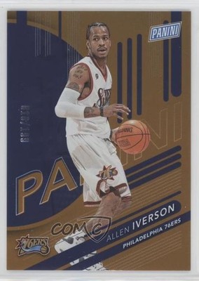 2024 Panini National Convention Orange 16/199 Allen Iverson #41 HOF 0k10