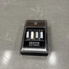Vintage Zenith Space Command 4 Button 1960's Remote (Clicker) Chrome