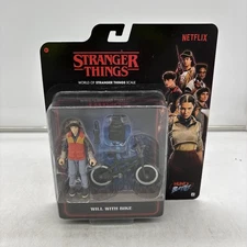 Netflix Stranger Things Will With Bike Action Figure Brand New Jazwares