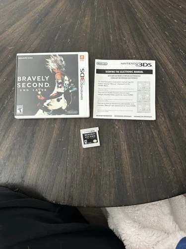 Nintendo 3DS Game Bravely Second End Layer CIB Complete In Box
