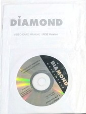 Diamond Multimedia Video Cards CD Installation Ver 10.3 2400-5900 PCIe Series