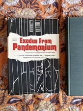 Exodus From Pandemonium Burton Blatt 1st Edition 1st Printing HC DJ VG