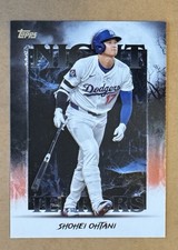 Topps 2025 Shohei Ohtani Night Terrors Dodgers #NT-2 Insert