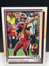 2025 Panini Donruss Base Jayden Daniels Washington Commanders 