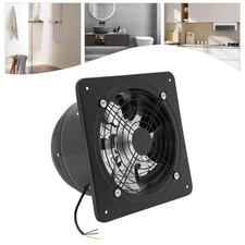10 Inch Exhaust Fan, Portable Ventilation Fan, Wall Mounted Kitchen Exhaust Fan