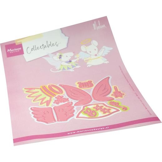 Marianne Design Collectables Cutting Dies - Angel & Fairy Accessories COL1585